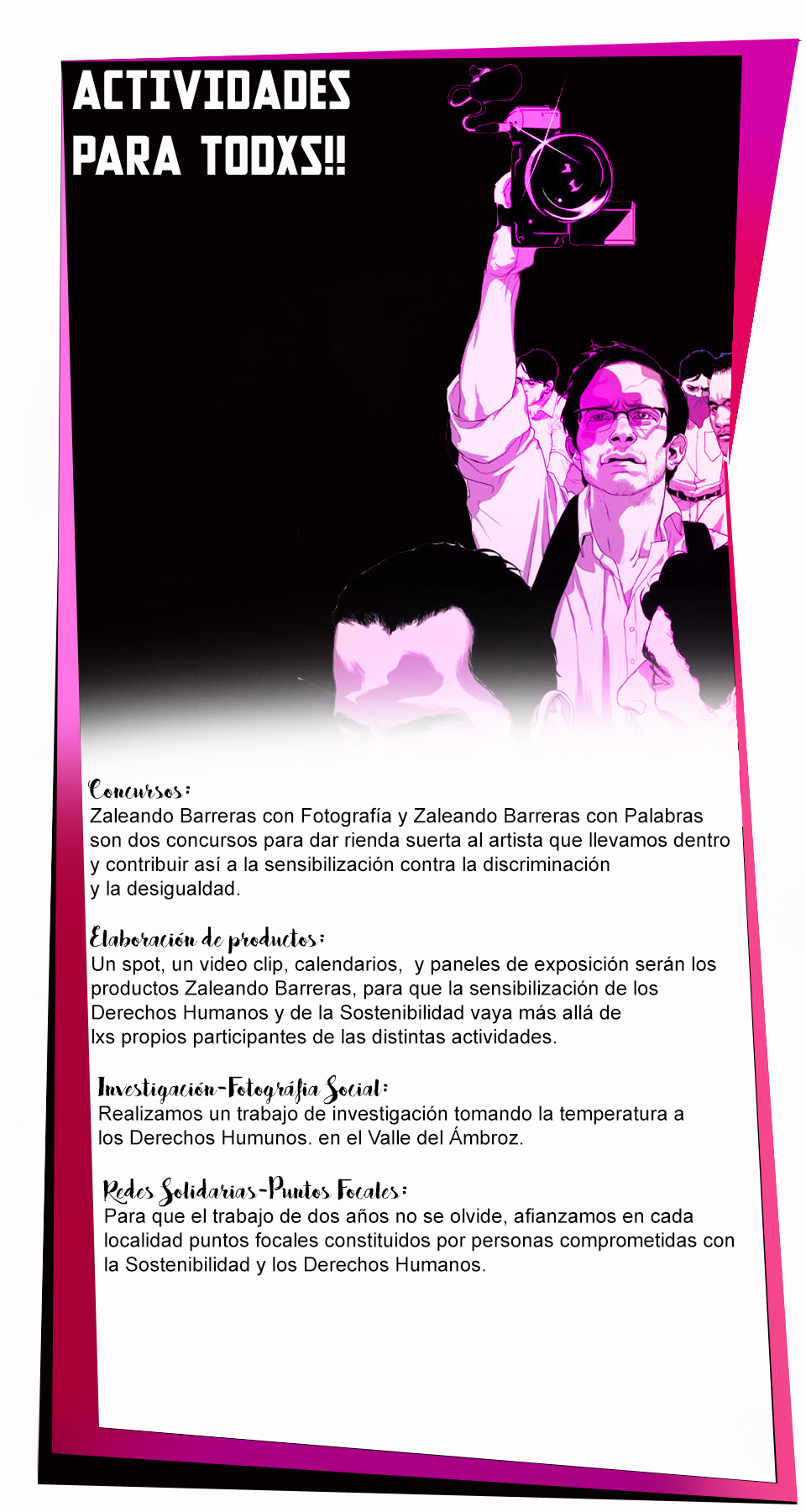 ACTIVIDADS PARA TODXS