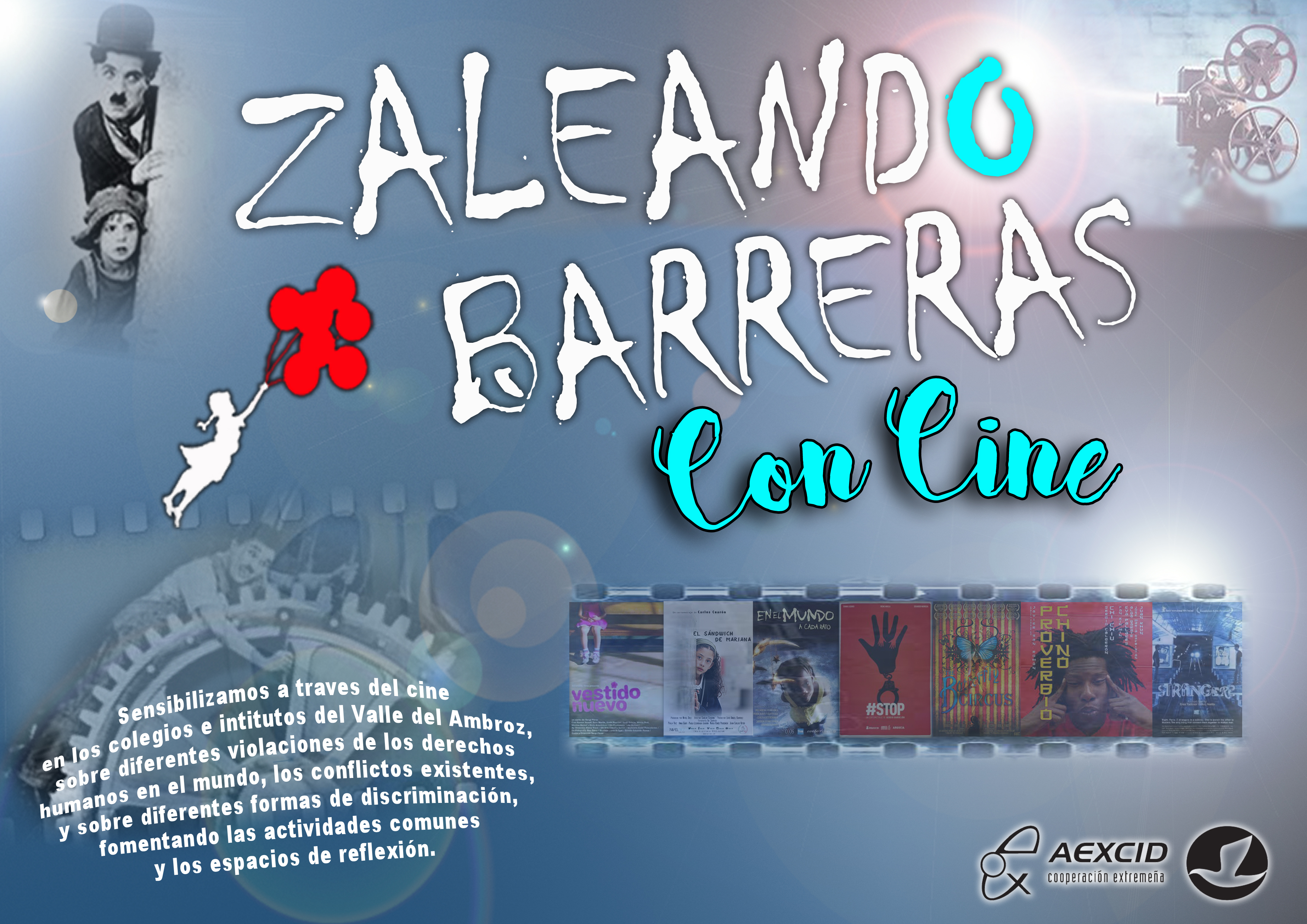 Zaleando Barreras con cine